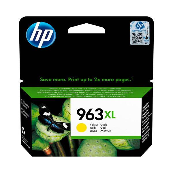 HP 963XL (3JA29AE) inktcartridge geel hoge capaciteit (origineel) 3JA29AE 055388 - 1