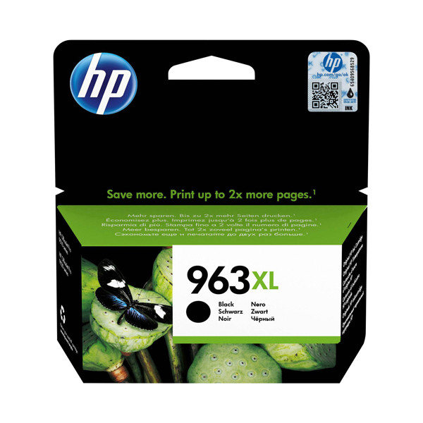 HP 963XL (3JA30AE) inktcartridge zwart hoge capaciteit (origineel) 3JA30AE 055382 - 1