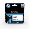 HP 963 (3JA23AE) inktcartridge cyaan (origineel) 3JA23AE 055376