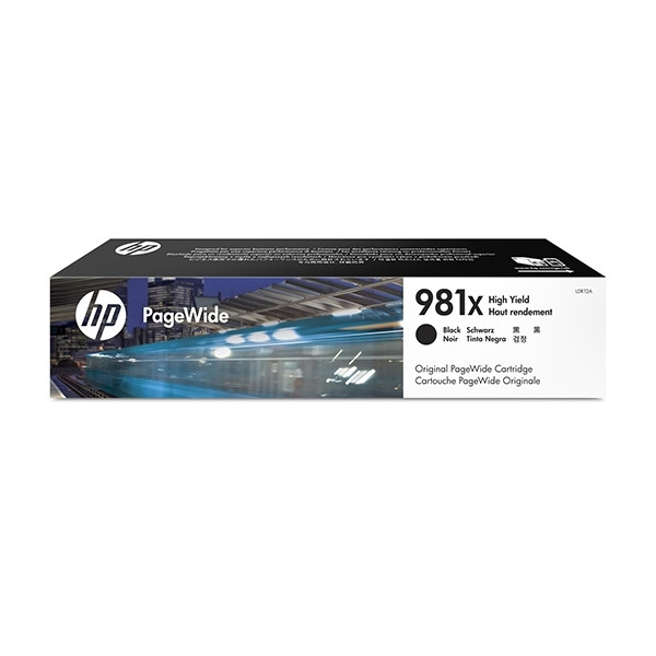HP 981X (L0R12A) inktcartridge zwart hoge capaciteit (origineel) L0R12A 044556 - 1