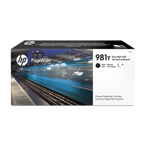 HP 981Y (L0R16A) inktcartridge zwart extra hoge capaciteit (origineel) L0R16A 044558 - 1