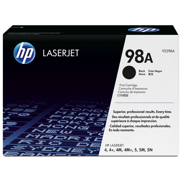 HP 98A (92298A/EP-E/TN-9000) toner zwart (origineel) 92298A 032022 - 1