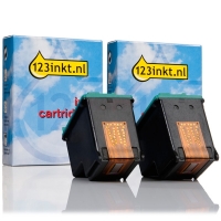 HP Aanbieding: 2 x HP 344 inktcartridge kleur hoge capaciteit (123inkt huismerk)  160052