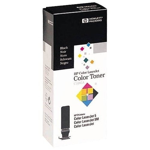 HP C3105A toner zwart (origineel) C3105A 039944 - 1