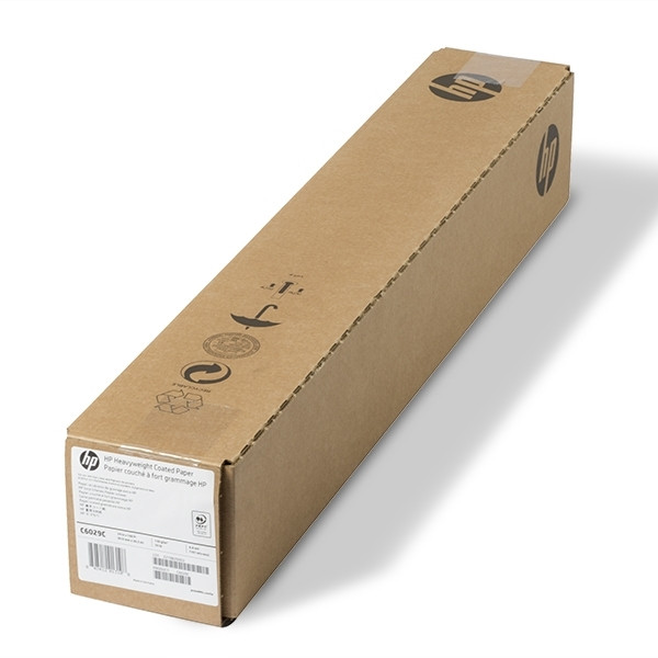 HP C6029C Heavyweight Coated Paper roll 610 mm (24 inch) x 30,5 m (131 grams) C6029C 151044 - 1