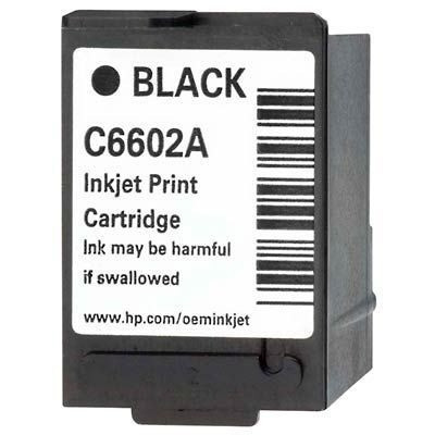 HP C6602A inktcartridge zwart (origineel) C6602A 030950 - 1