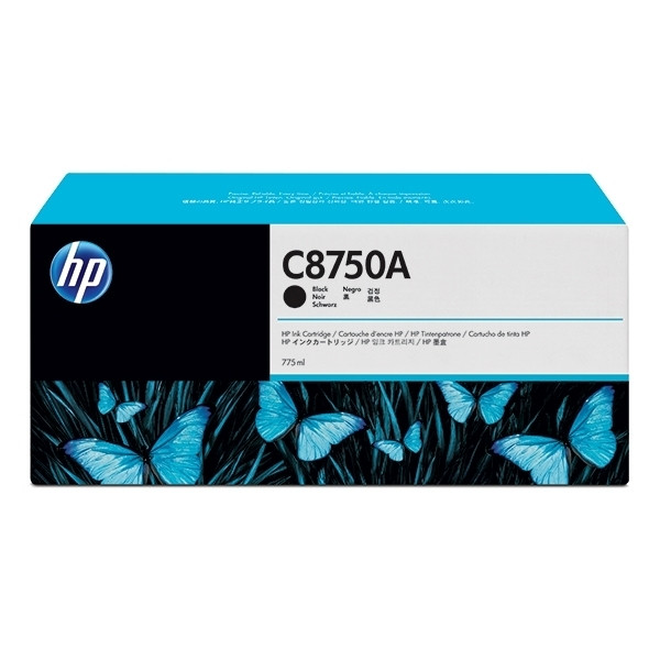 HP C8750A inktcartridge zwart (origineel) C8750A 030960 - 1