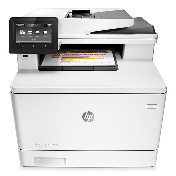 HP LaserJet M477fdn all-in-one A4 laserprinter kleur in 1) HP 123inkt.nl