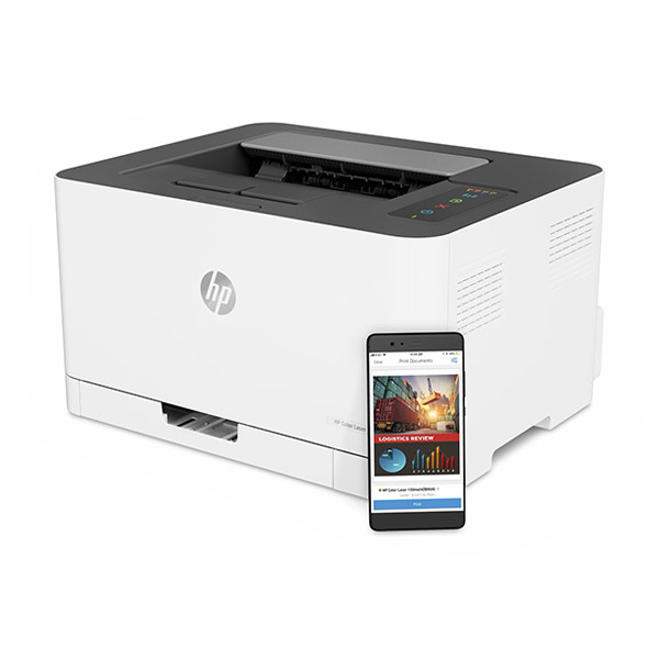 HP Color Laser 150nw A4 laserprinter kleur met wifi 4ZB95A 4ZB95AB19 896087 - 4