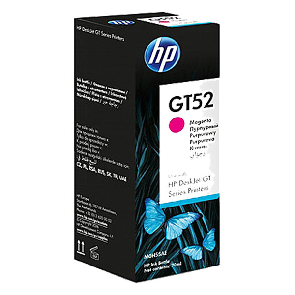HP GT52 (M0H55AE) inktfles magenta (origineel) M0H55AE 030692 - 1