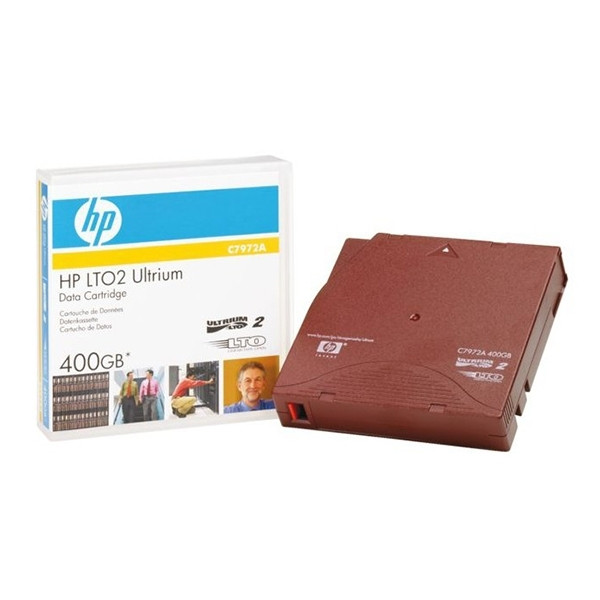 HP LTO2 (C7972A) Ultrium data cartridge 400GB C7972A 098700 - 1