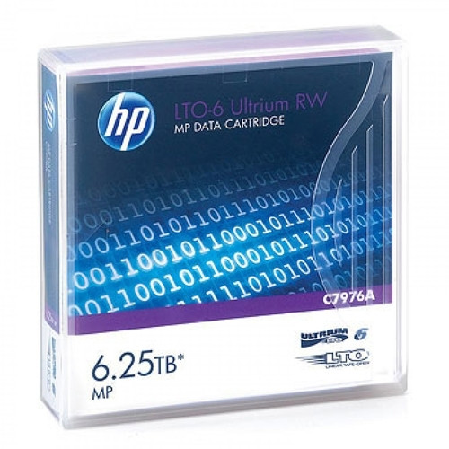 HP LTO6 (C7976A) Ultrium RW data cartridge 6.25TB C7976A 098704 - 