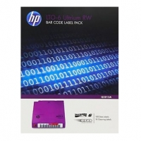 HP LTO6 (Q2013A) Ultrium Barcode label pack (100 labels) Q2013A 098707