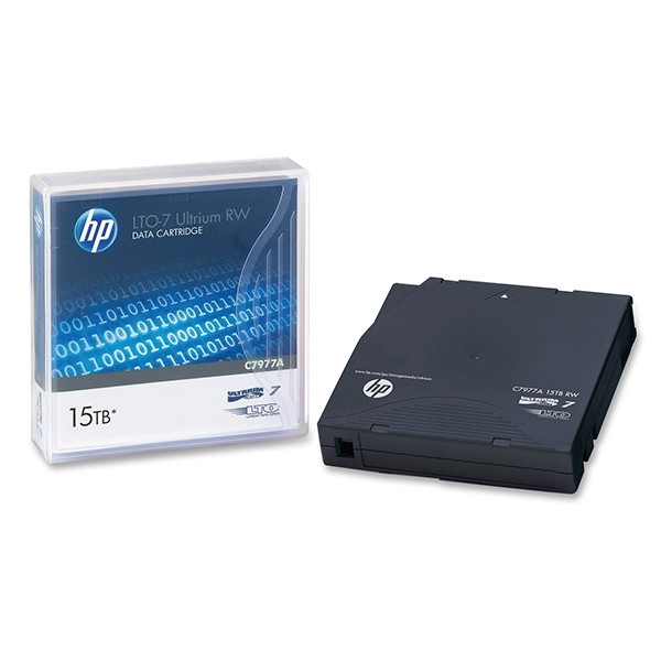 HP LTO7 (C7977A) Ultrium RW data cartridge 15TB C7977A 098705 - 