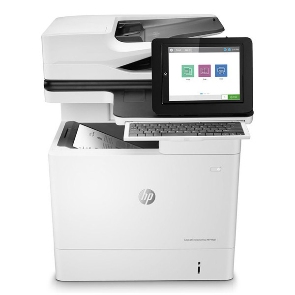 HP LaserJet Enterprise Flow MFP M631h all-in-one A4 laserprinter zwart-wit (3 in 1) J8J64AB19 841211 - 1