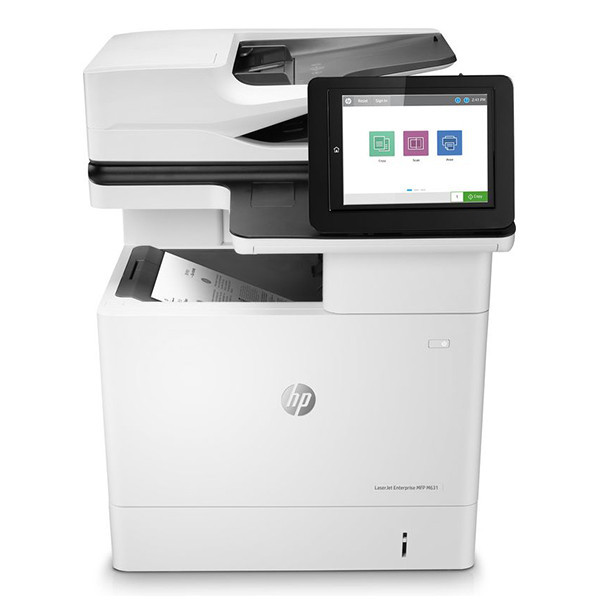 HP LaserJet Enterprise MFP M631dn all-in-one A4 laserprinter zwart-wit (3 in 1) J8J63AB19 841218 - 1