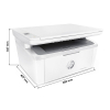 HP LaserJet MFP M140w all-in-one A4 laserprinter zwart-wit met wifi (3 in 1) 2A130FABD 7MD72FB19 841298 - 2