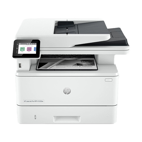 HP LaserJet Pro MFP 4102fdw all-in-one A4 laserprinter zwart-wit met wifi (4 in 1) 847870 - 1