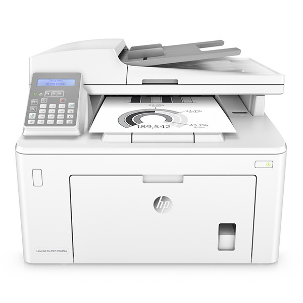 HP LaserJet Pro MFP M148fdw all-in-one A4 laserprinter zwart-wit met wifi (4 in 1) 4PA42AB19 841227 - 1