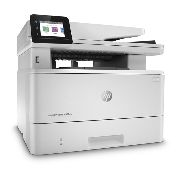 HP LaserJet Pro MFP M428dw all-in-one A4 laserprinter zwart-wit met wifi (3 in 1) W1A28A W1A28AB19 896082 - 1
