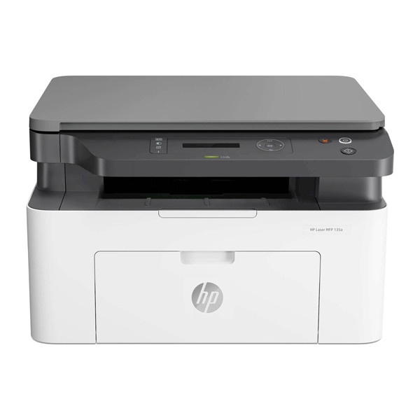 HP Laser MFP 135a all-in-one A4 laserprinter zwart-wit (3 in 1) 4ZB82AB19 817012 - 1