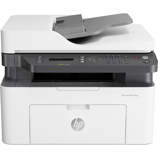 HP Laser MFP 137fwg all-in-one A4 laserprinter zwart-wit met wifi (4 in 1) 6HU12AB19 817023 - 1