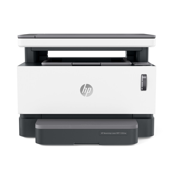 HP Neverstop Laser MFP 1202nw all-in-one A4 laserprinter zwart-wit met wifi  (3 in 1) HP 123inkt.nl