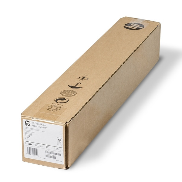 HP Q1442A Coated paper roll 594 mm (23 inch) x 45,7 m (90 grams) Q1442A 151103 - 1