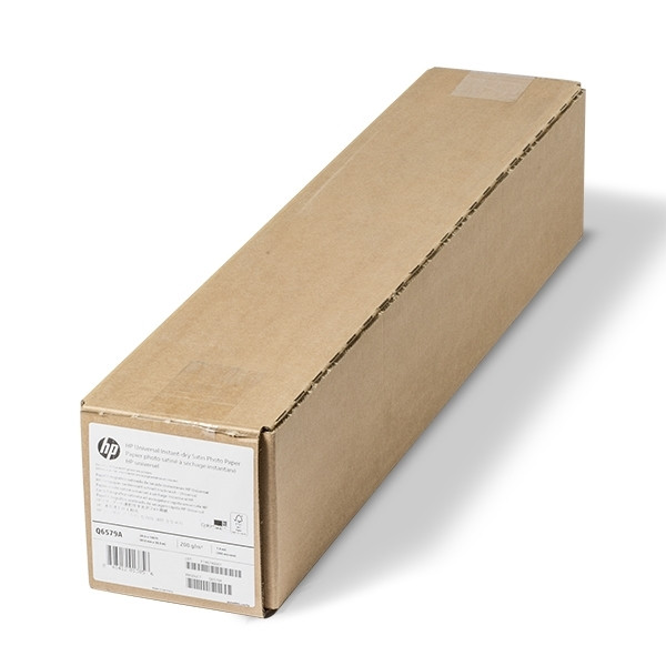 HP Q6579A Universal Instant Dry Semi-gloss paper roll 610 mm (24 inch) x 30,5 m (200 grams) Q6579A 151074 - 1