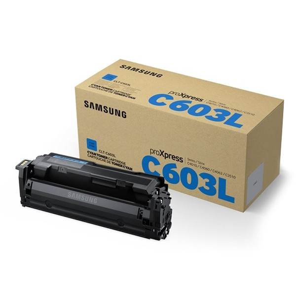 HP SU080A (CLT-C603L) toner cyaan (origineel) SU080A 092894 - 1