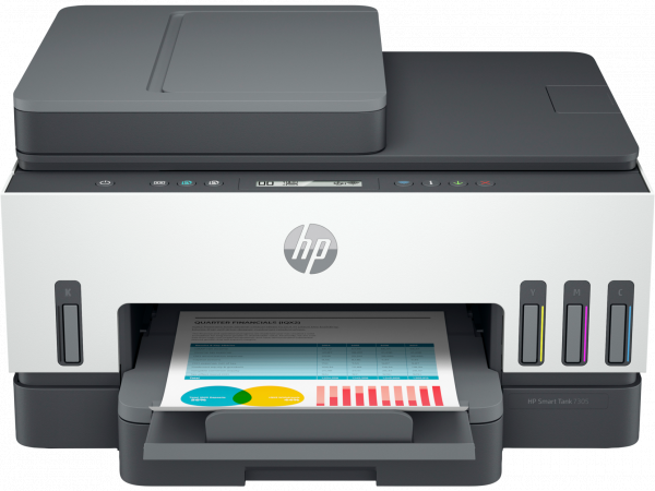 HP Smart Tank 7305 all-in-one A4 inkjetprinter met wifi (3 in 1) 28B75ABHC 841296 - 1