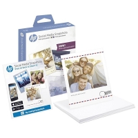 HP W2G60A social media zelfklevend snapshot paper 265 grams 10 x 13 cm (25 vel) W2G60A 151130