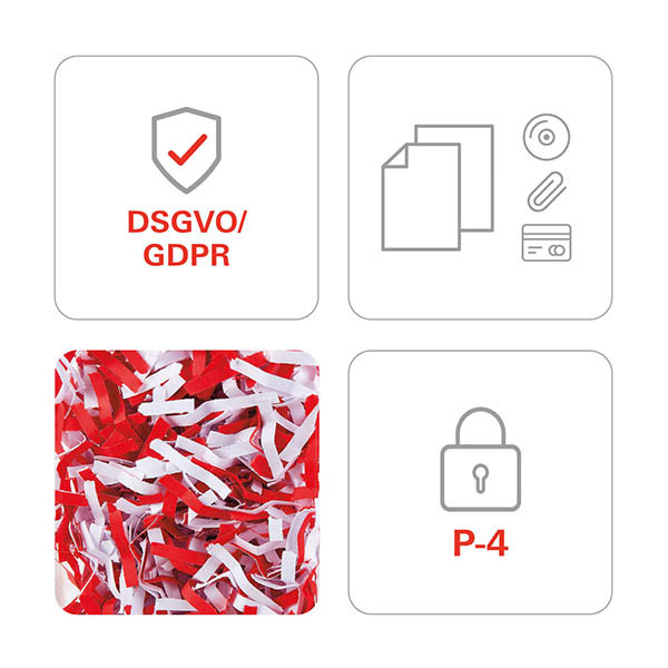 HSM Securio B32 papierversnipperaar snippers 213432 - 4