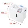 HSM shredstar S10 papierversnipperaar stroken 400951 - 3