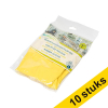 Aanbieding: 10x HY@PRO Latex huishoudhandschoenen L geel (1 paar, 60 gram) SHY00315 - 1