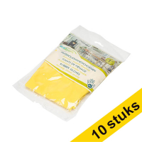 Aanbieding: 10x HY@PRO Latex huishoudhandschoenen XL geel (1 paar, 60 gram)