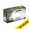 Aanbieding: 10x HY@PRO Medical Accelerator Free Nitril handschoenen XL poedervrij blauw (3,5 gram, 24 cm, 100 stuks) SHY00027 - 1