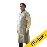 Aanbieding: 10x HY@PRO Non-woven SMS isolatiejas geel (10 stuks – 20 gram)