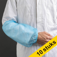 Aanbieding: 10x HY@PRO Non-woven mouwovertrek machinemade 5,5 gram (19 x 43 cm, 100 stuks)