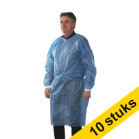 Aanbieding: 10x HY@PRO Non-woven soft SMMS isolatiejas blauw (10 stuks – 20 gram)