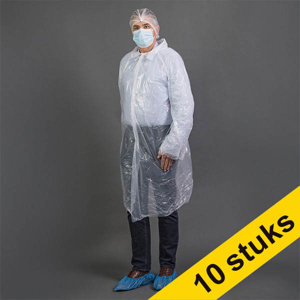 Aanbieding: 10x HY@PRO PPE-jas bezoekerskit compleet (1 set) SHY00834 - 1