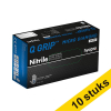 Aanbieding: 10x HY@PRO Q Grip Micro Diamond Nitril handschoenen S poedervrij blauw (24 cm, 50 stuks) SHY00165 - 1