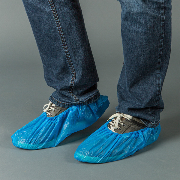 HY@PRO CPE schoenovertrek machinemade blauw 3,5 gram (15 x 41 cm, 100 stuks) SHY00539 - 1