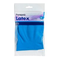 HY@PRO Latex huishoudhandschoenen XXL blauw (1 paar, 45 gram)  SHY00300