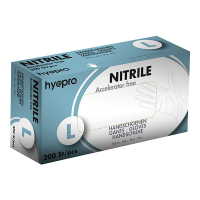 HY@PRO Medical Accelerator Free Nitril handschoenen L poedervrij blauw (3,5 gram, 24 cm, 200 stuks)  SHY00032