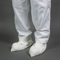 HY@PRO Non-woven/CPE antislip schoenovertrek wit/wit (50 stuks) SHY00559