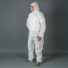HY@PRO Non-woven coverall met rits S wit (1 stuk)