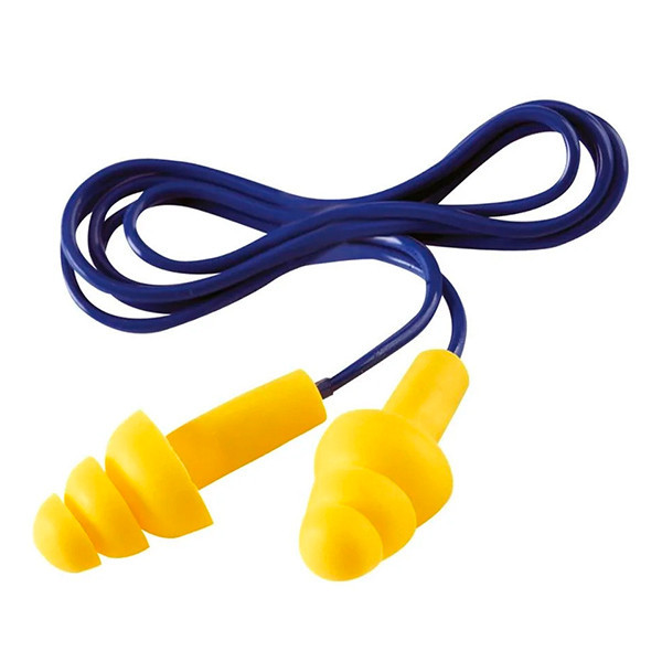 HY@PRO Oordopjes foam met koord geel (200 paar – 32 dB) SHY00509 - 1
