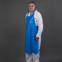 HY@PRO PE-schort gewafeld blauw (50 stuks - 80 x 125 + 3 cm - 50µ) SHY00583