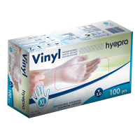 HY@PRO Vinyl handschoenen XL poedervrij wit (5 gram, 24 cm, 100 stuks)  SHY00250